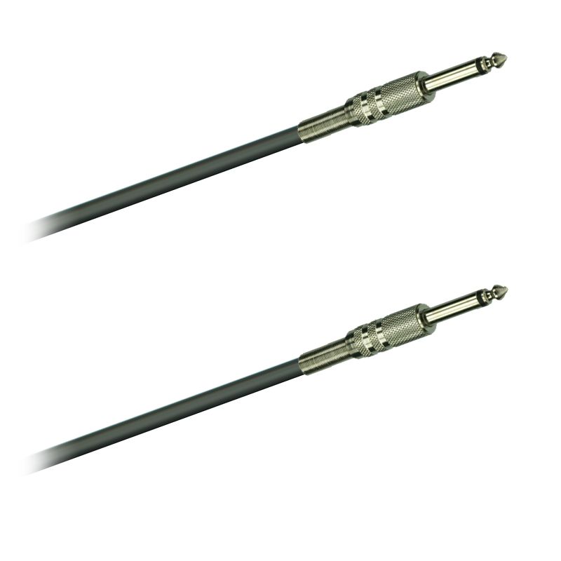 Reproduktorový kabel 2× 1,5 mm2 - 7,5 m      Jack 6,3mm / mono  - Jack 6,3mm / mono