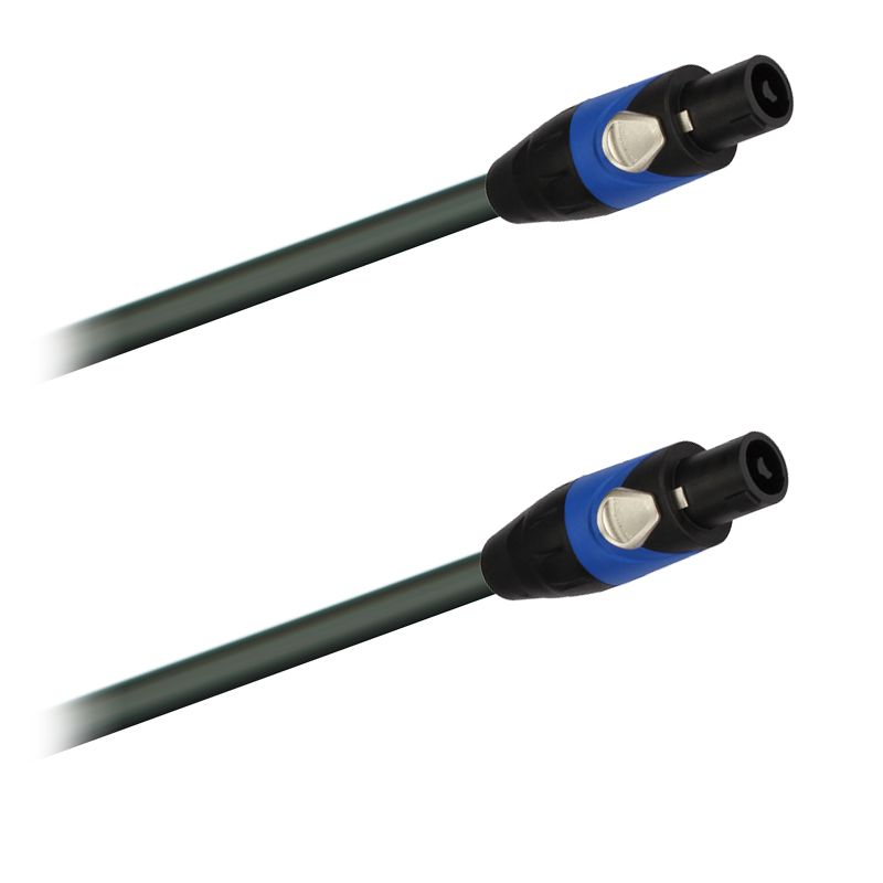 Reproduktorový kabel 2x4,0 mm2   Speakon SP-2-FS  Amphenol - Speakon Amphenol  (1,5m - 3m)