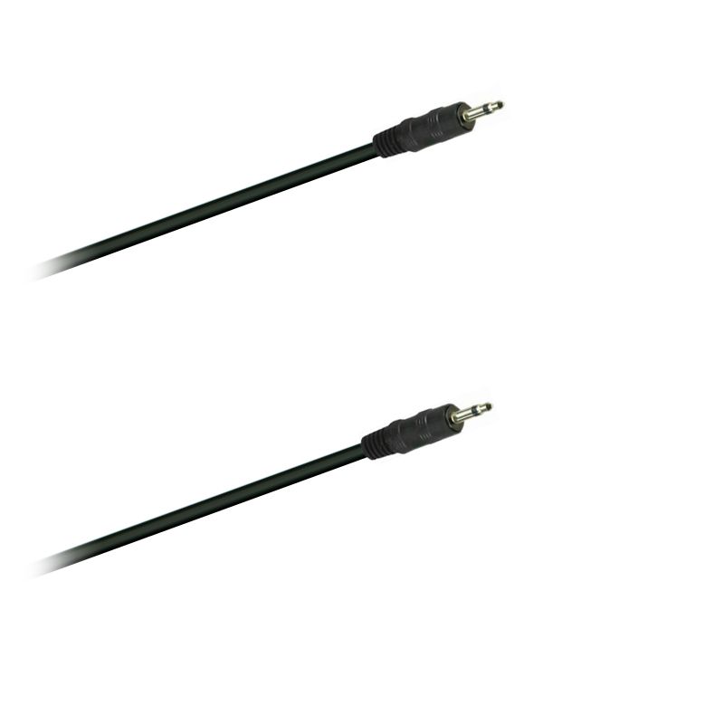Audio-Kabel, nesymetrický, Jack-konektor 3,5mm mono - Jack-konektor 3,5mm mono - 5,0 m