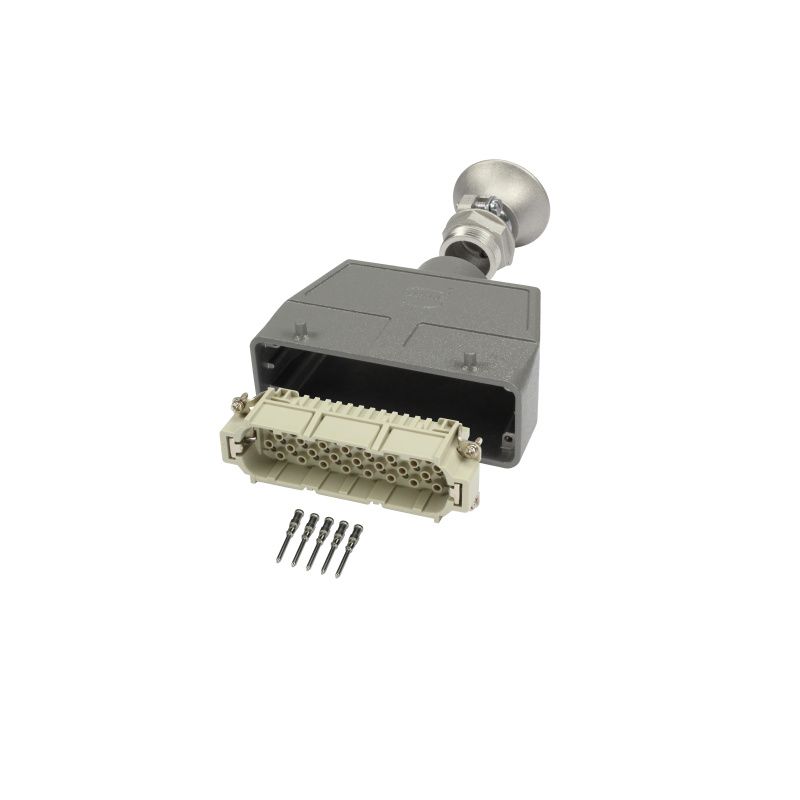 Multipin-konektor. systém, rovné vedení kabelu 64 -pólový, female