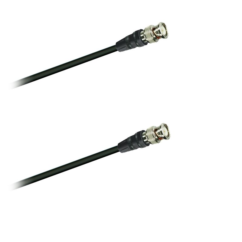 BNC - Koaxial-HF-Kabel 75 Ohm, BNC-konektor / moulded - 1,5 m