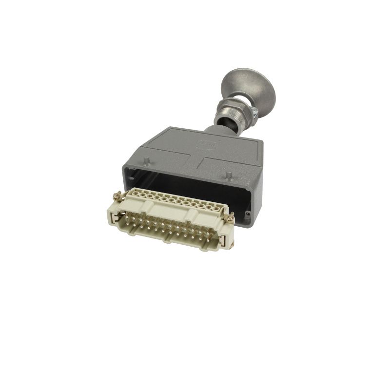 Multipin-konektor. systém, rovné vedení kabelu 24 -pólový, female