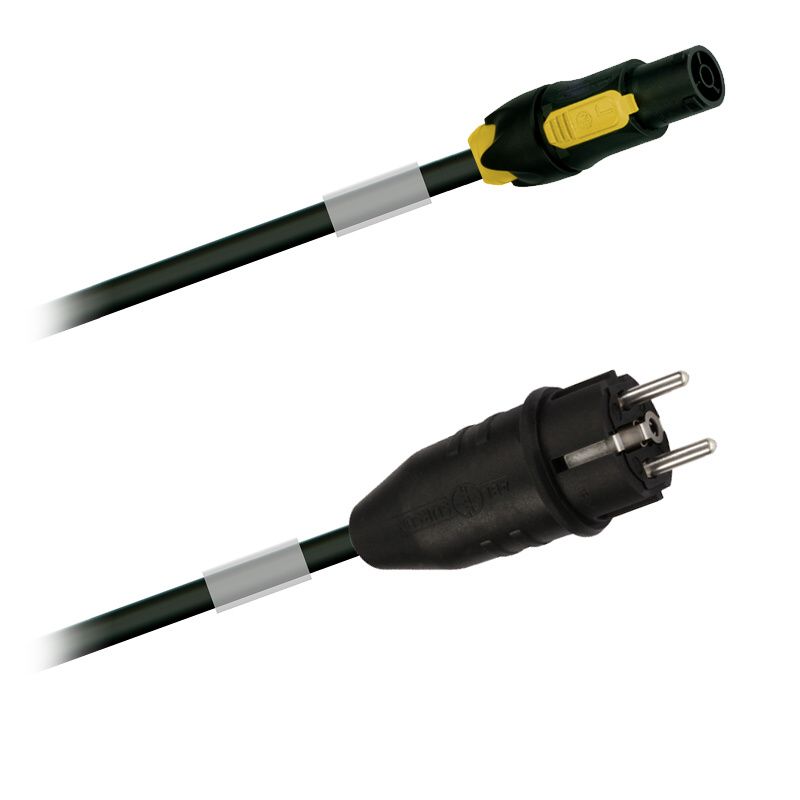 PowerCON True1- gumový síťový kabel - 3 x2,5mm2 - 3,0m