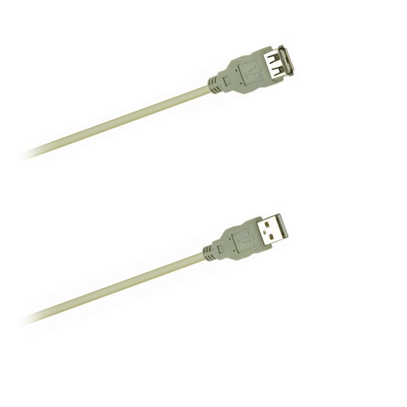 USB 2.0 kabel-prodlužovací kabel USB A-konektor - USB A-spojka (USB.ORG) - 3,0 m