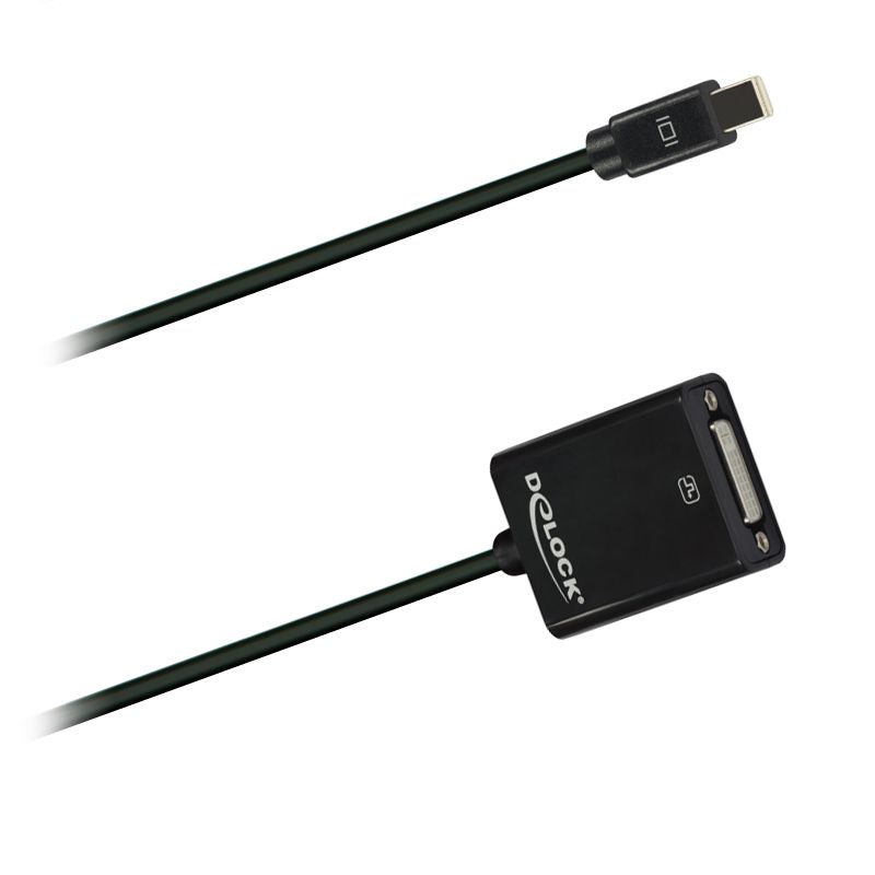 Mini-Display Port-DVI-adaptér kabel Delock  0,1m