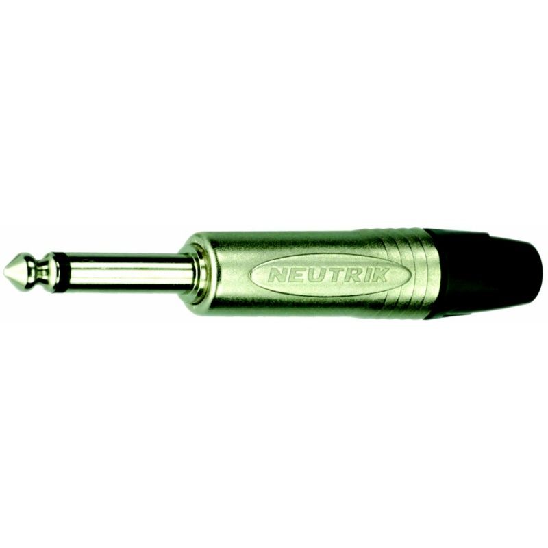 Jack-konektor 6,3mm / mono Neutrik NP2X - D  