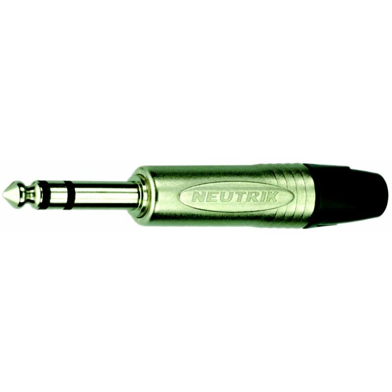 Jack-konektor 6,3mm / stereo Neutrik NP3X - D 
