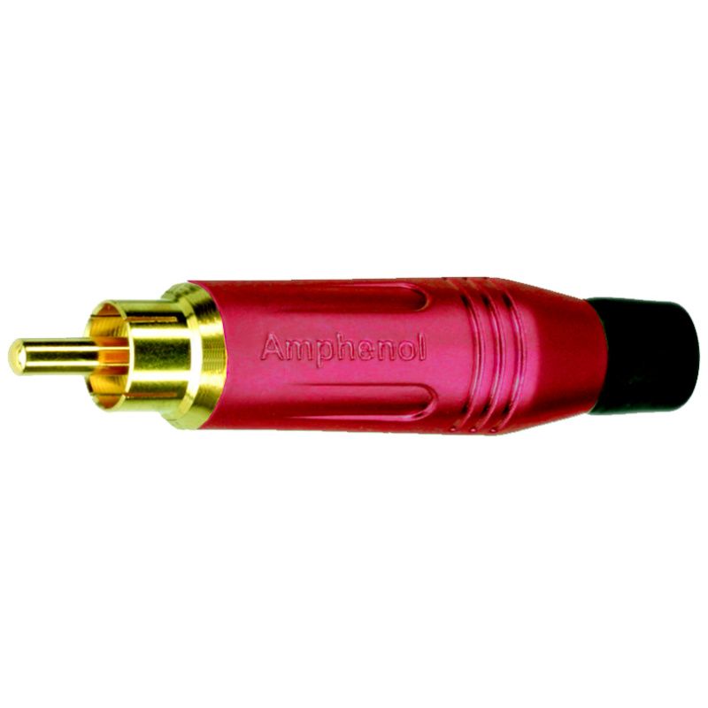 Cinch Amphenol  ACPR-RED      červeno - zlatý