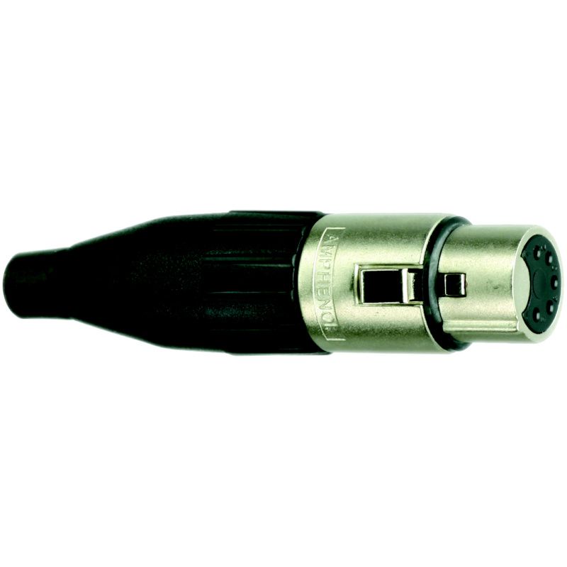 XLR-spojka Amphenol / kov. AC5F         5-pól.               