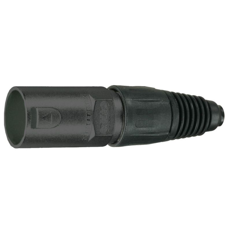 XLR-datové  RJ 45 pouzdro Neutrik etherCON  NE8MC 1-B 1   černý       8-pól..   