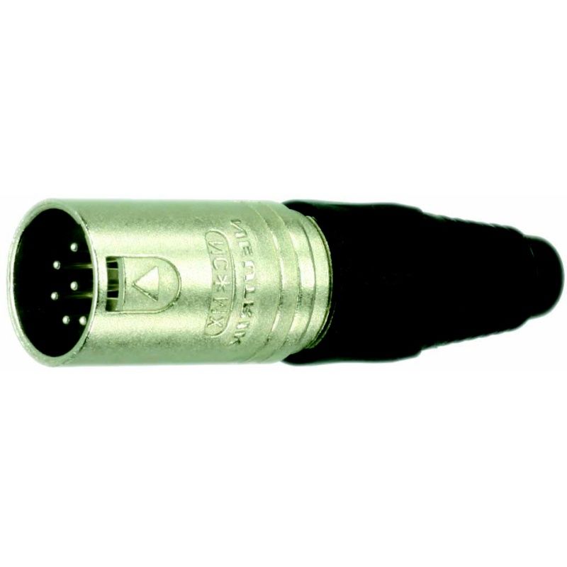 XLR-konektor / kov. Neutrik  NC6MX          6-pól.     