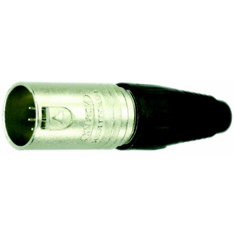 XLR-konektor / kov. Neutrik NC7MX         7-pól.           