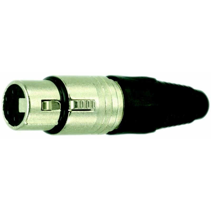 XLR-spojka / kov. Neutrik NC4FX          4-pól.  