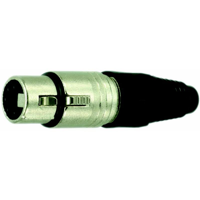 XLR-spojka / kov. Neutrik  NC5FX          5-pól.   