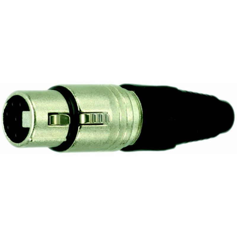 XLR-spojka / kov. Neutrik NC6FX          6-pól.           