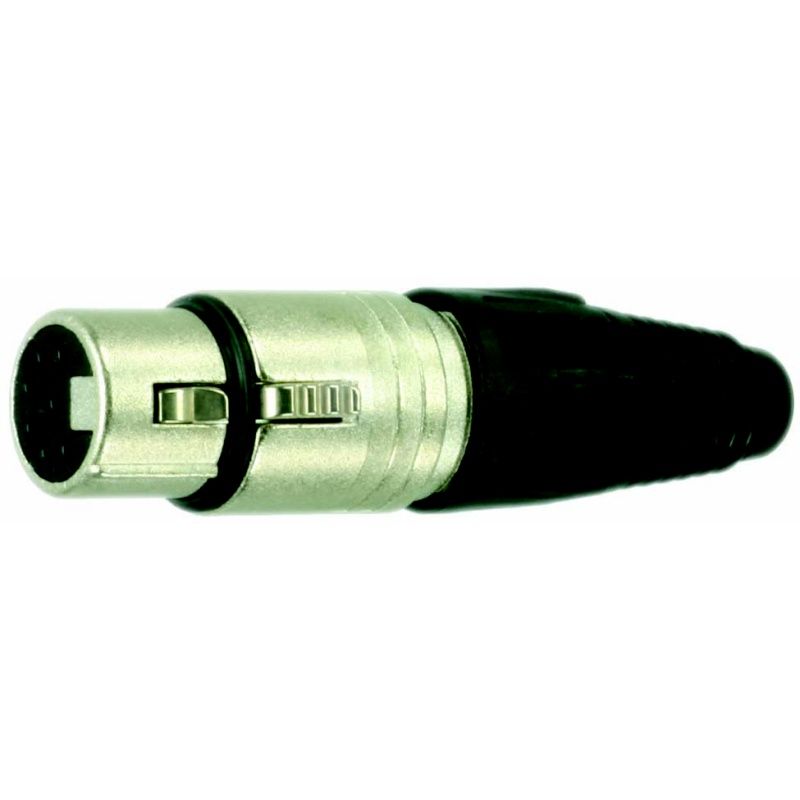 XLR-spojka / kov. Neutrik  NC7FX          7-pól.       