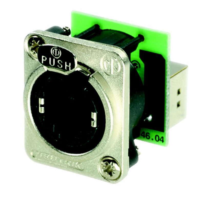XLR/Daten RJ 45 vest.spojka Neutrik  etherCON  NE8FDP-B         