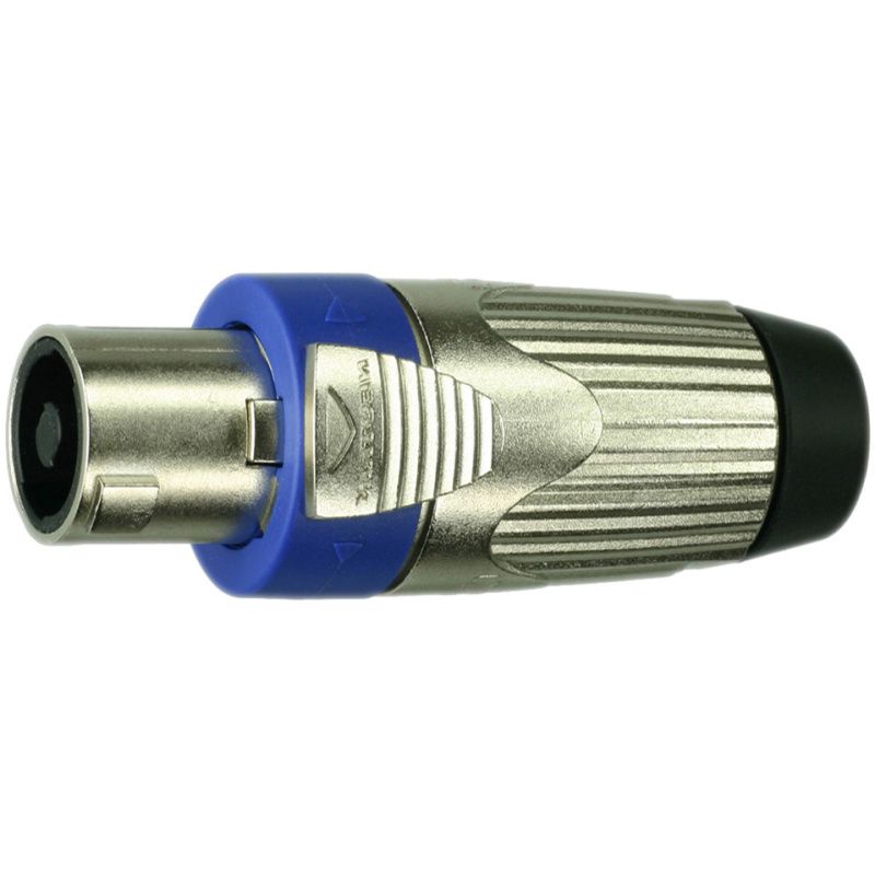 Speakon-STX-reprodukt. konektor Neutrik NLT8FX-BAG    černý    8-pól.     