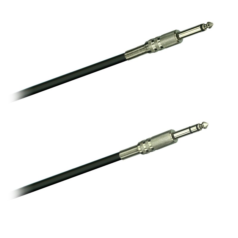 Audio-kabel, Jack mono 6,3 - Jack mono 6,3mm   1,5m