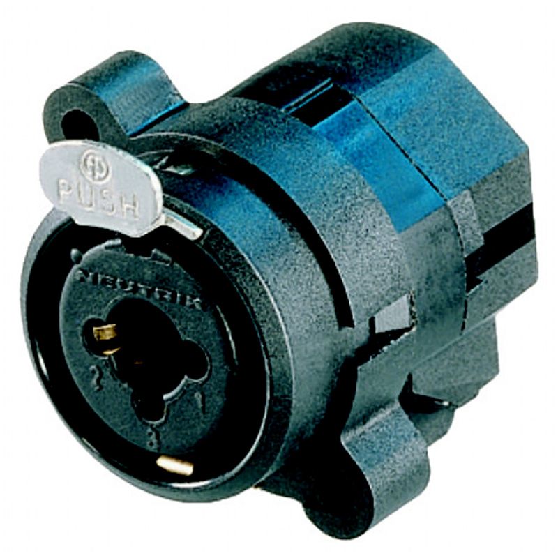 XLR-Jack-Kombi-Chassis-zásuvka / Neutrik,  NCJ  9FIS   
