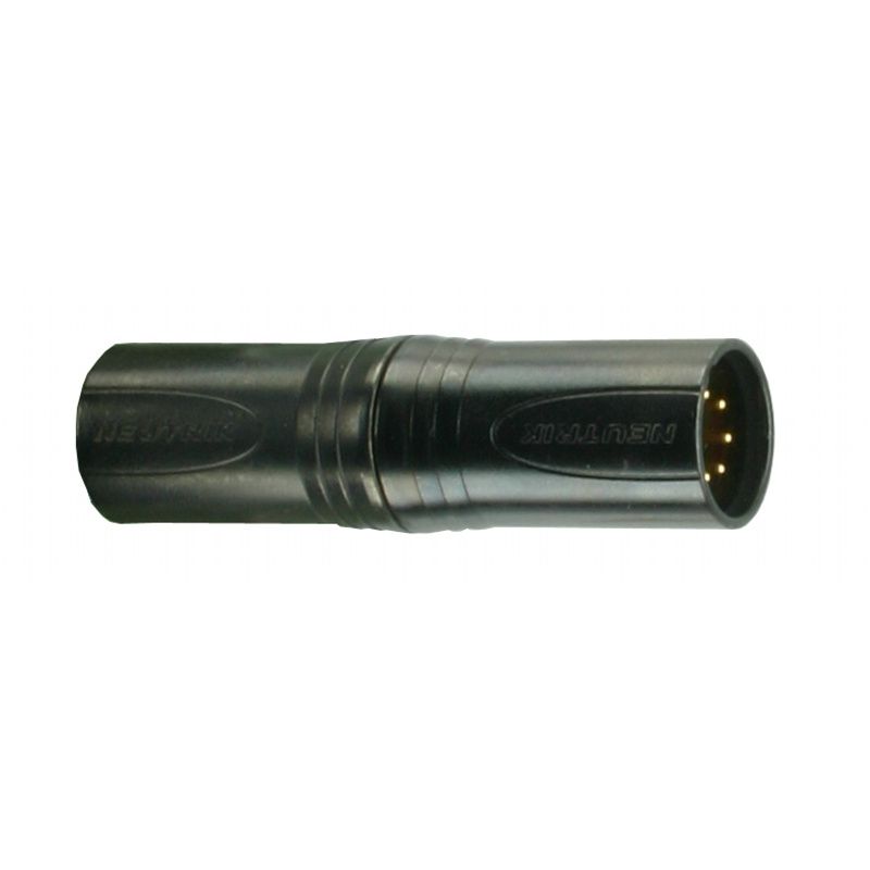 Adaptér XLR-konektor 5pólový - XLR-konektor 5-pólový