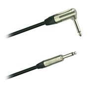 Instrument-kabel  Jack 6,3mm  mono  Neutrik NP2X- úhl.-Jack 6,3mm  mono  Neutrik NP2RX  (0,5 - 10m)