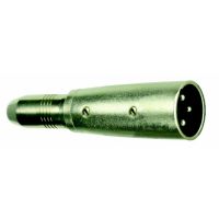 Adaptér XLR konektor 5pólový - XLR spojka 3pólov