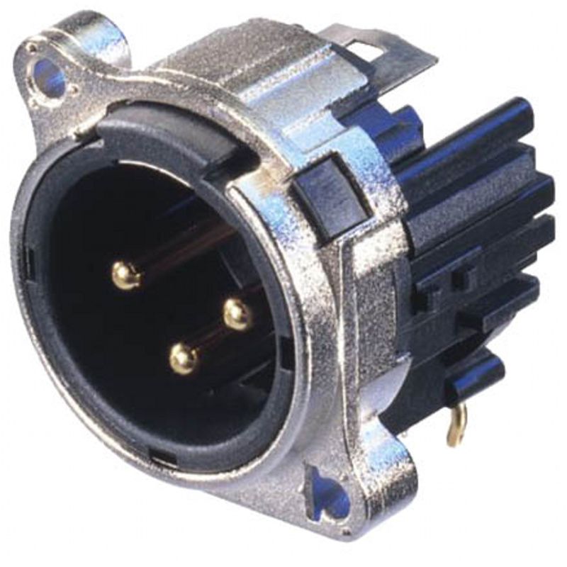 XLR Chassis-konektor Neutrik NC5MBH       5-pólový 