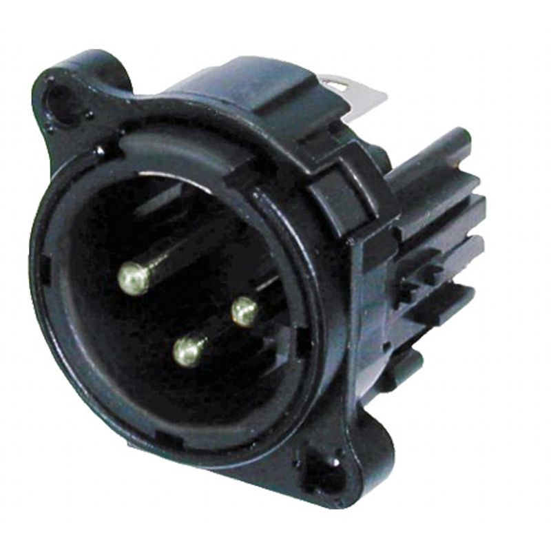 XLR Chassis-konektor / PVC Neutrik NC5MAV   5-pólový 