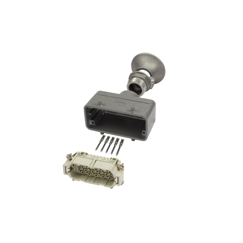 Multipin-konektor. systém, rovné vedení kabelu 40 -pólový, female