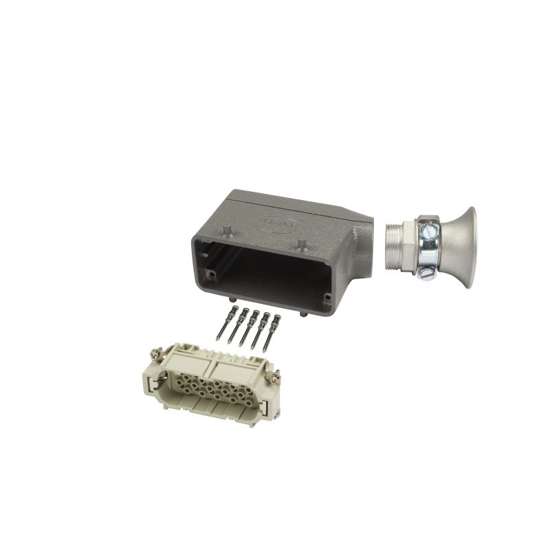 Multipin-konektor. systém, postranní vedení kabelu 40 -pólový, female