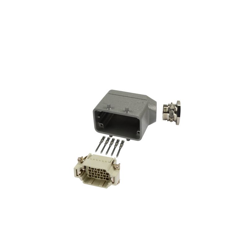 Multipin-konektor. systém, postranní vedení kabelu 42 -pólový, female