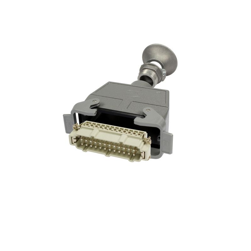 Multipin-konektor. systém, rovné vedení kabelu 24 -pólový, female