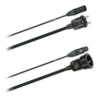 Hybridní kabel   1x DMX Digital-Audio + síť 3x 1,5mm2  Schuko (2,0 - 20m)