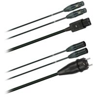 Hybridní kabel   2x DMX Digital-Audio + síť 3x 2,5mm2  (2,0 - 20m)