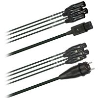 Hybridní kabel   4x DMX Digital-Audio + síť 3x 2,5mm2   XLR 5 pól. (2,0 - 20m)