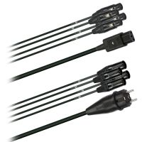 Hybridní kabel   4x DMX Digital-Audio + síť 3x 2,5mm2   XLR 5 pól. (2,0 - 20m)