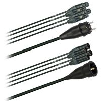 Hybridní kabel   4x DMX Digital-Audio + síť 3x 2,5mm2  Schuko (2,0 - 20m)