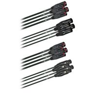 Hybridní kabel 4x Cat 5  + 4x DMX Digital-Audio   etherCON  5pól. XLR  (2,0 - 60m)