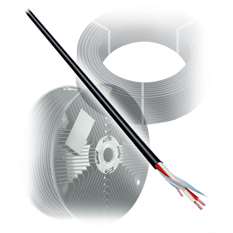 NF-Kabel, symetrický, průměr 2,8mm
