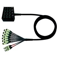 12/4 Stagebox s bičem-rozpletem Amphenol (25-40m)