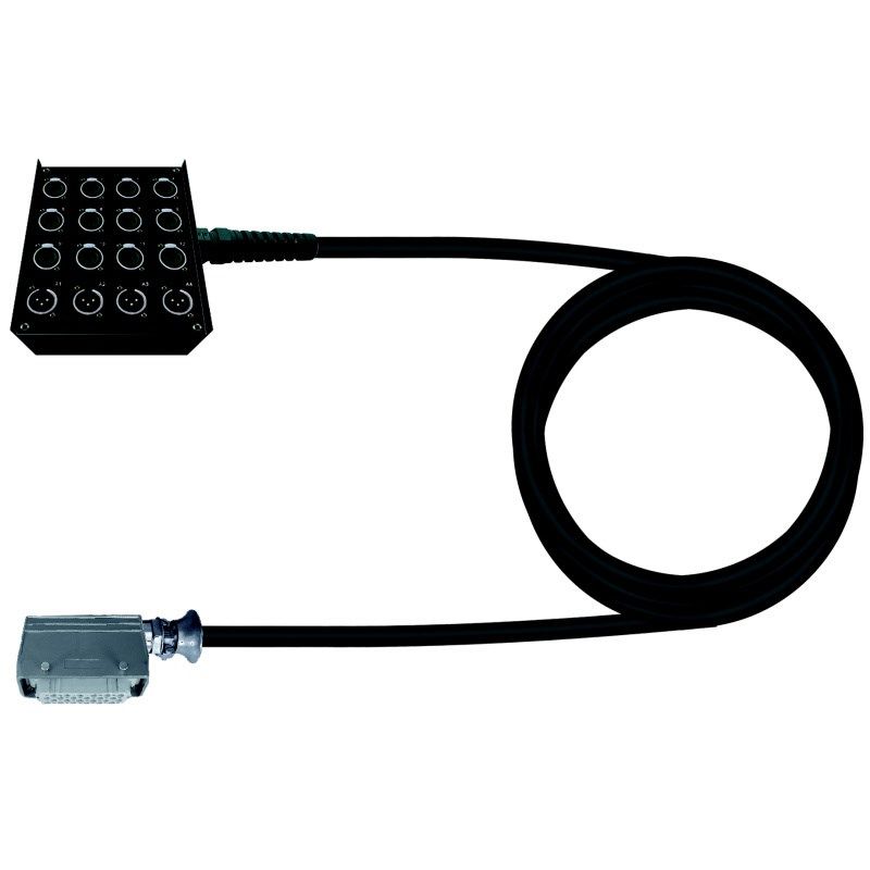 12/4 Stagebox na Multipin Neutrik (10-40m)