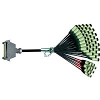 Multipin-Spojka se svorkou - systém na rozplet-bič (Amphenol, Neutrik) 40/8