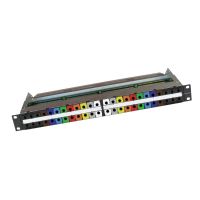 Easy Patch-Panel, Neutrik NPP-TB-HN, 48/2x 24 Bantam (MIL/B-GAUGE)