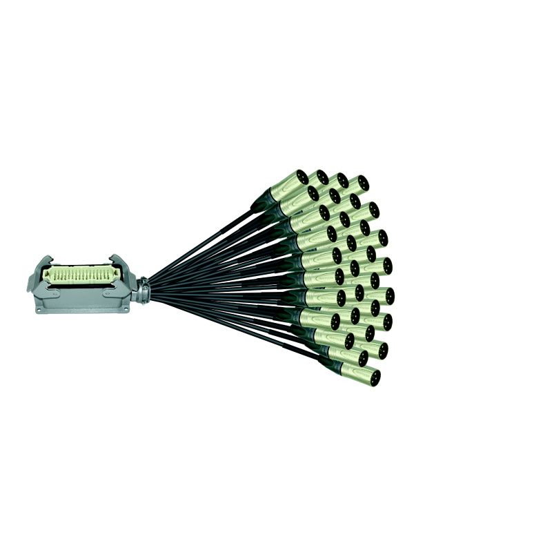 Multipin-nástavbový-systém na rozplet-bič (Amphenol, Neutrik) 32/0