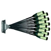 Multipin-vestavný-systém na rozplet-bič (Amphenol, Neutrik) 12/0
