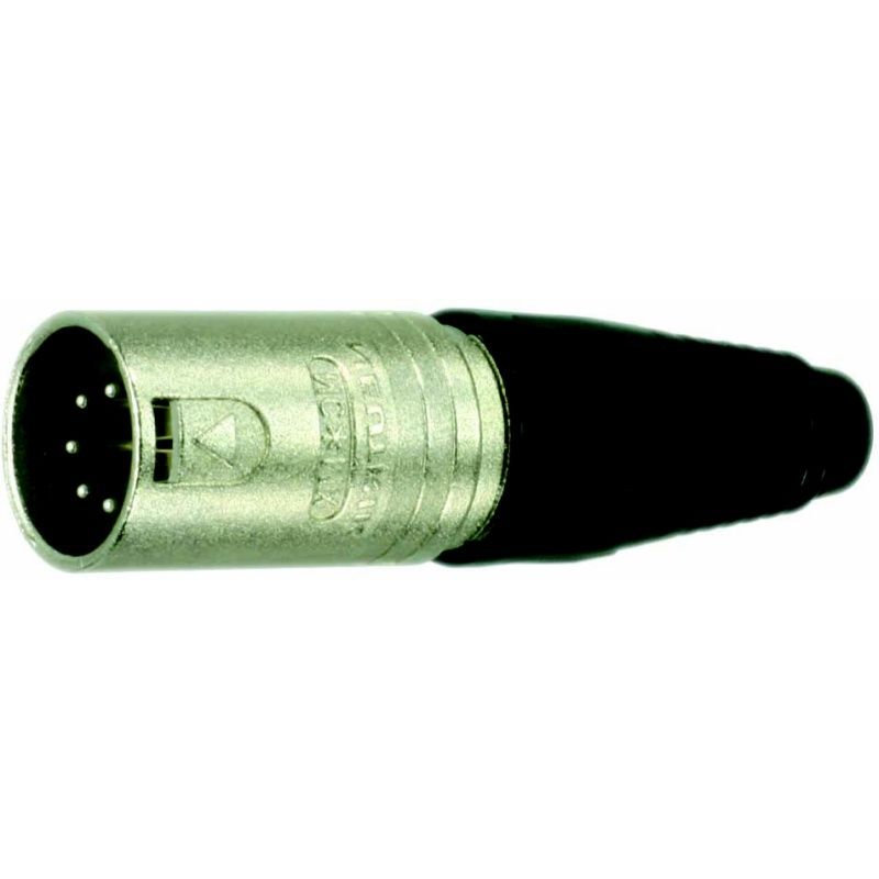 XLR-konektor / kov. Neutrik   NC5MX          5-pól.   