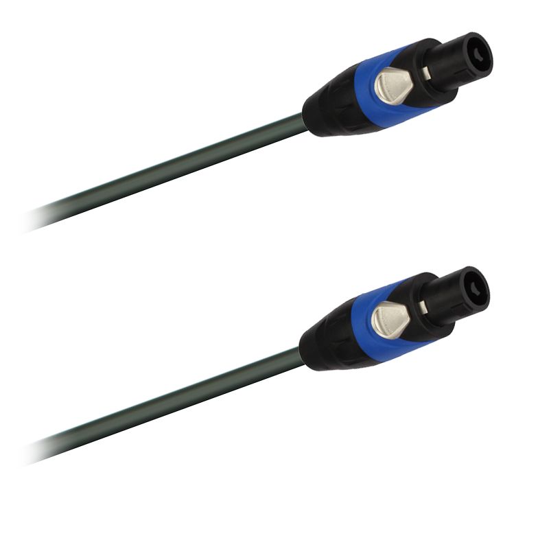 Reproduktorový kabel 2x2,5 mm2   Speakon SP-2-FS  Amphenol - Speakon Amphenol  (1,5m - 3m)