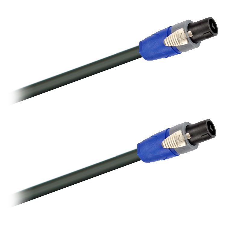 Reproduktorový kabel 2x4,0 mm2   Speakon NL2FX - Speakon Neutrik  (1,5m - 3m)