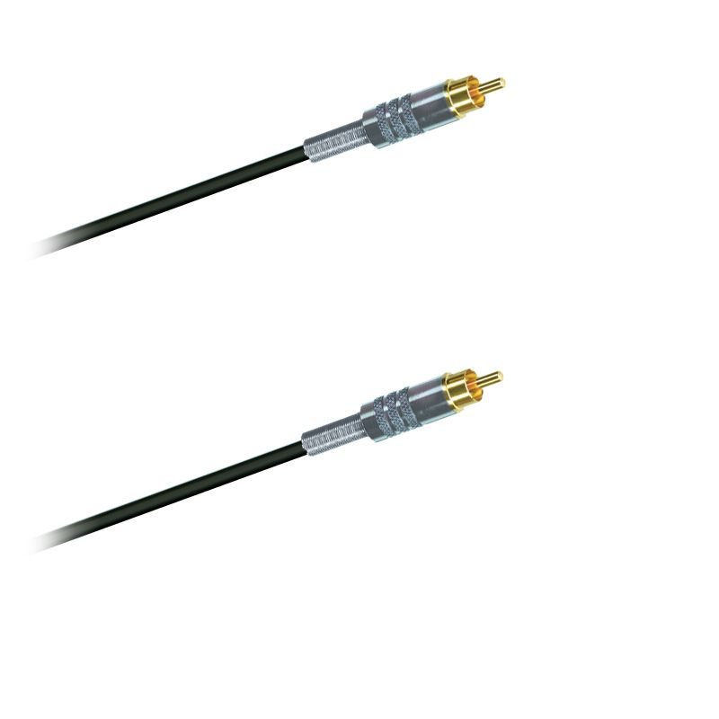 Audio-kabel, nesymetrický, Cinch-konektor - 1,0 m
